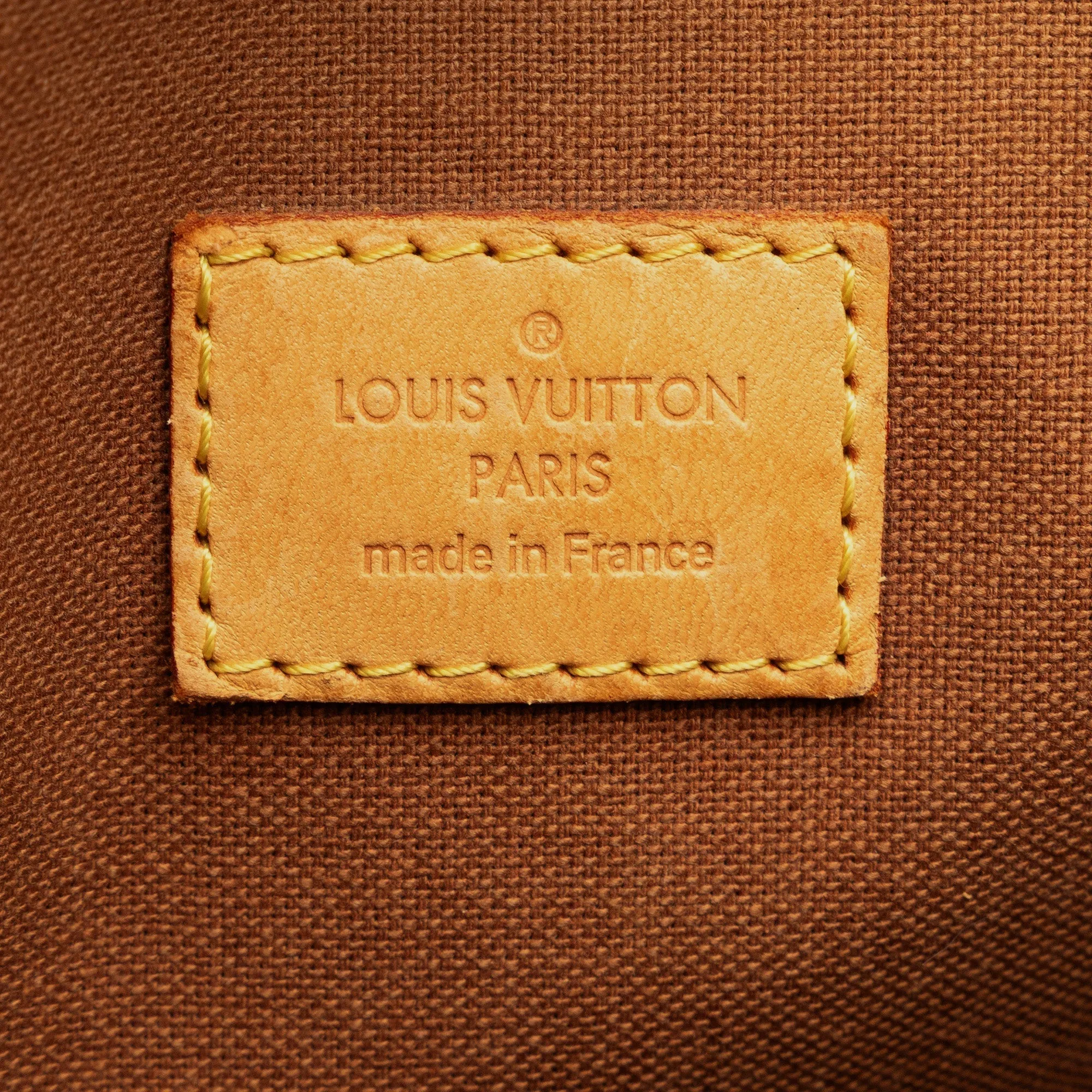 Brown Louis Vuitton Monogram Cabas Beaubourg Tote Bag