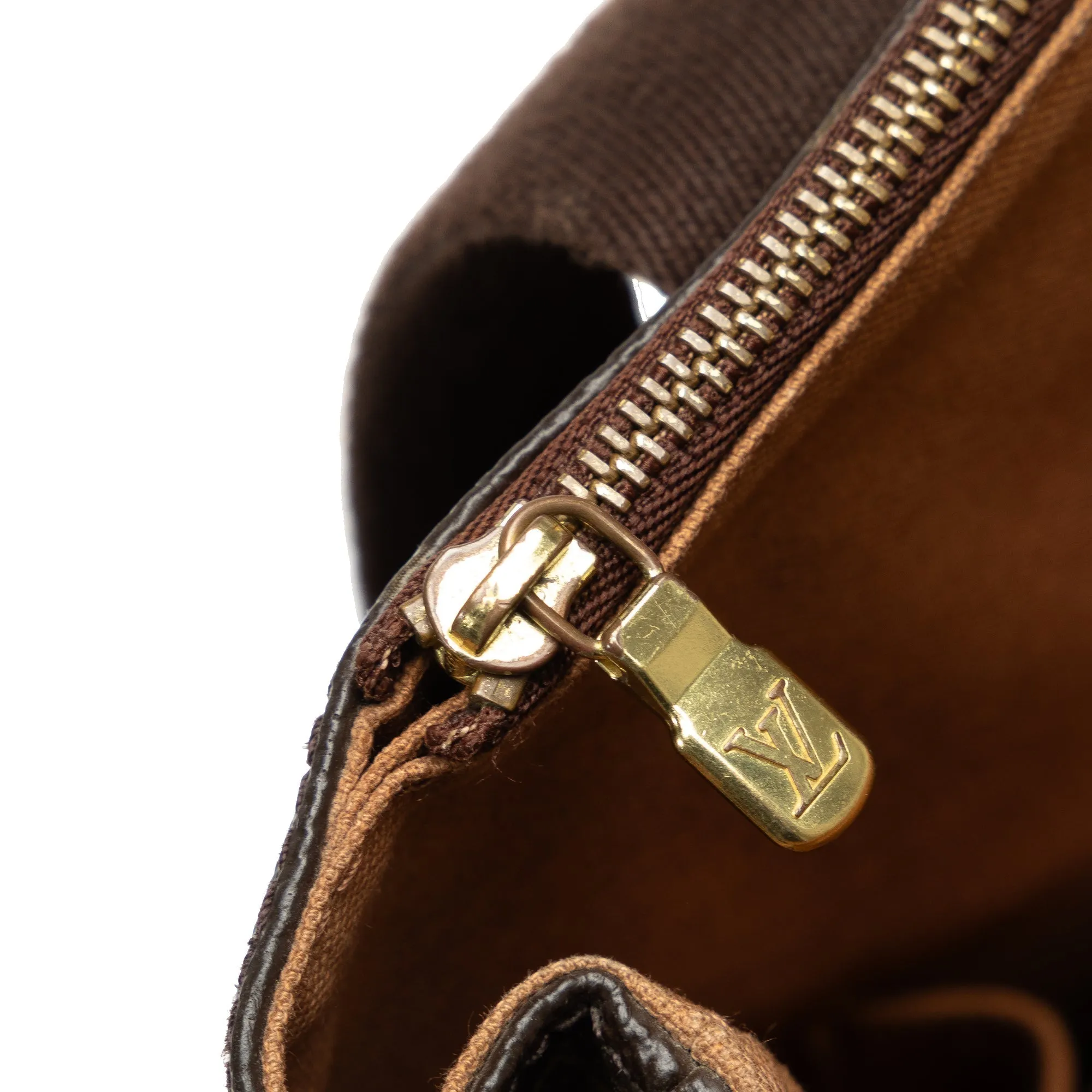 Brown Louis Vuitton Monogram Cabas Beaubourg Tote Bag
