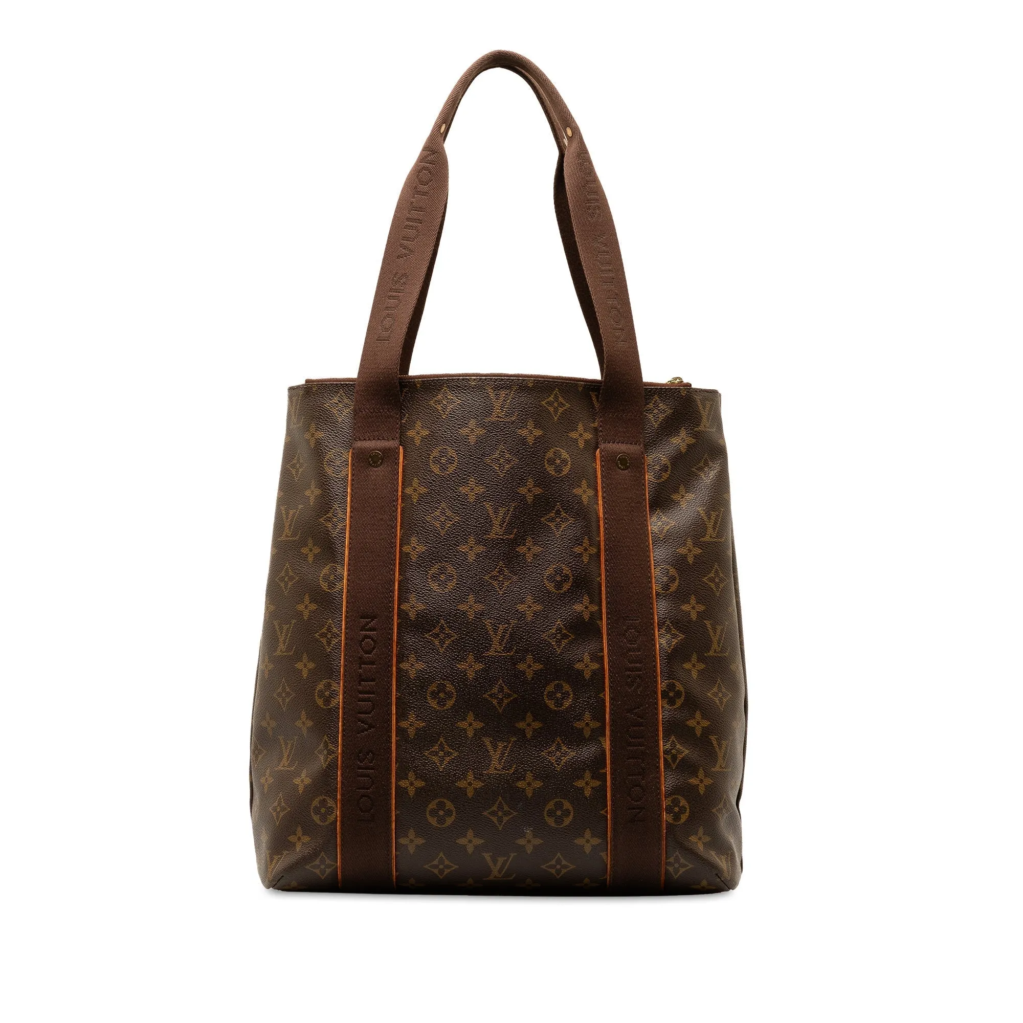 Brown Louis Vuitton Monogram Cabas Beaubourg Tote Bag