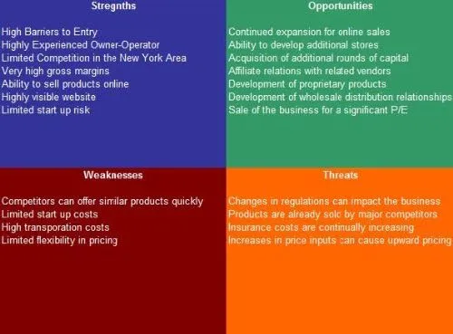 Cosmetics Retailer SWOT Analysis Plus Business Plan