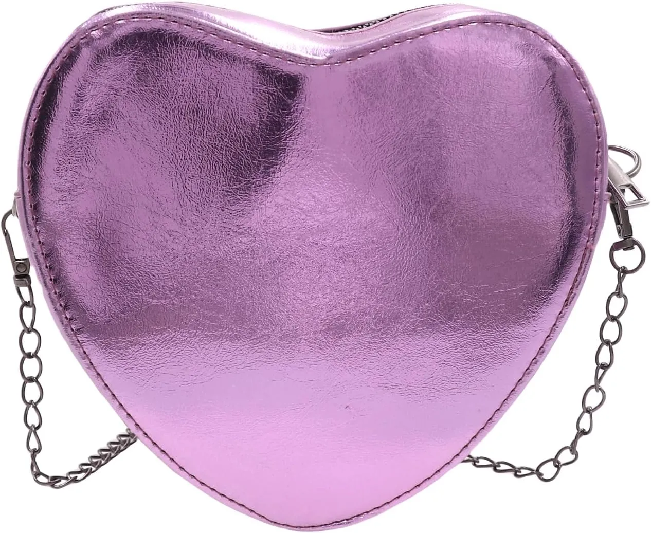 Cute Heart Shape Shoulder Bag Crossbody Handbags Coin Change Purse for Little Girls Toddlers