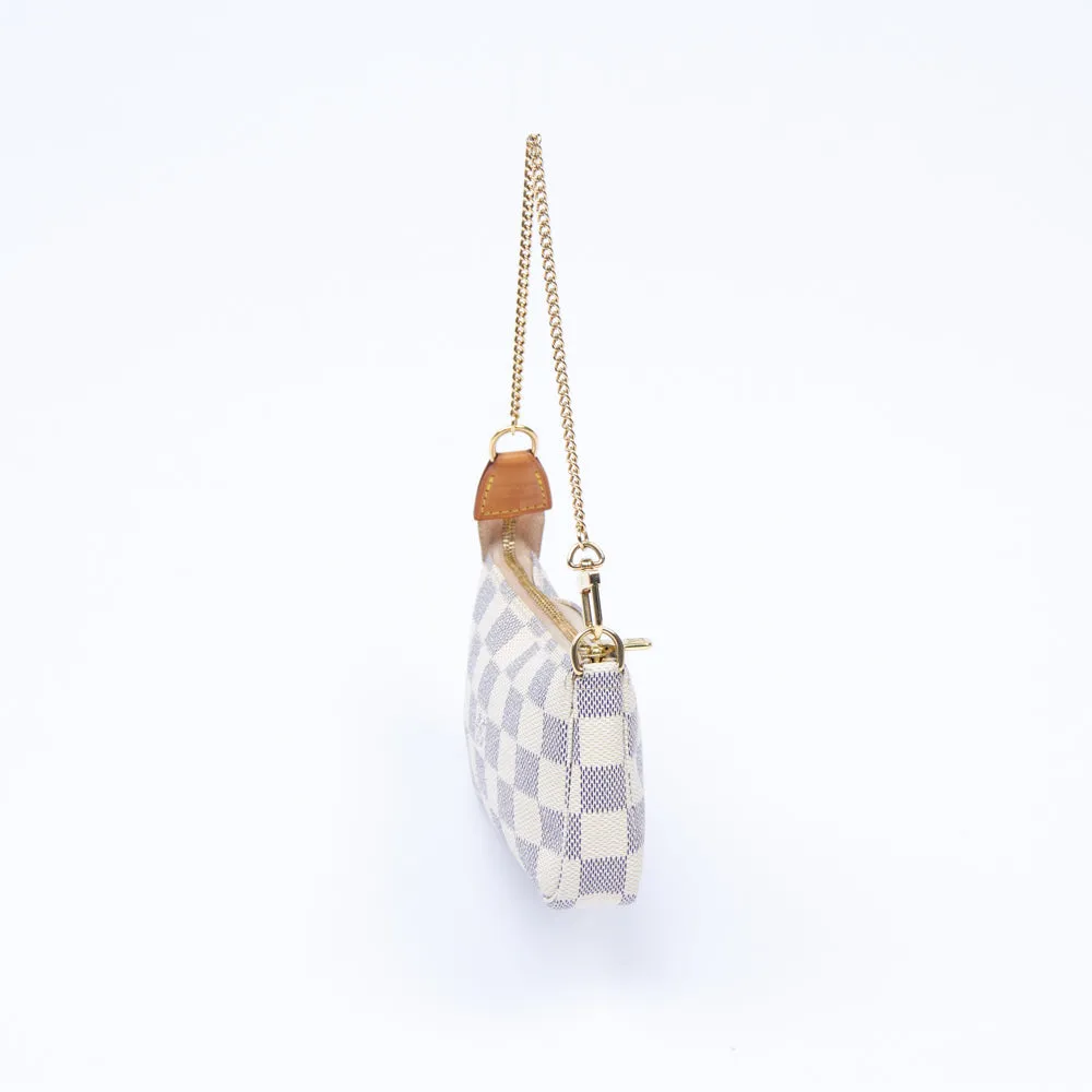 Damier Azur Pouch Handbag