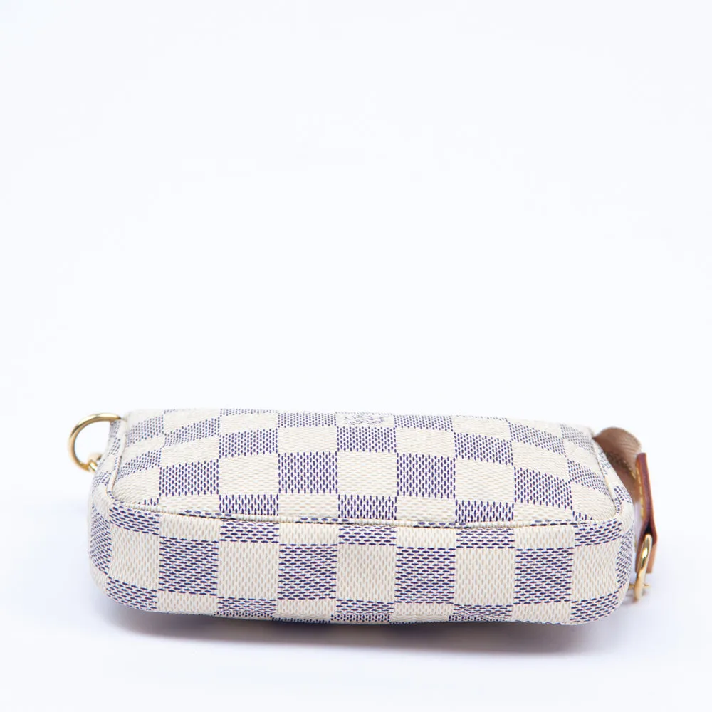 Damier Azur Pouch Handbag