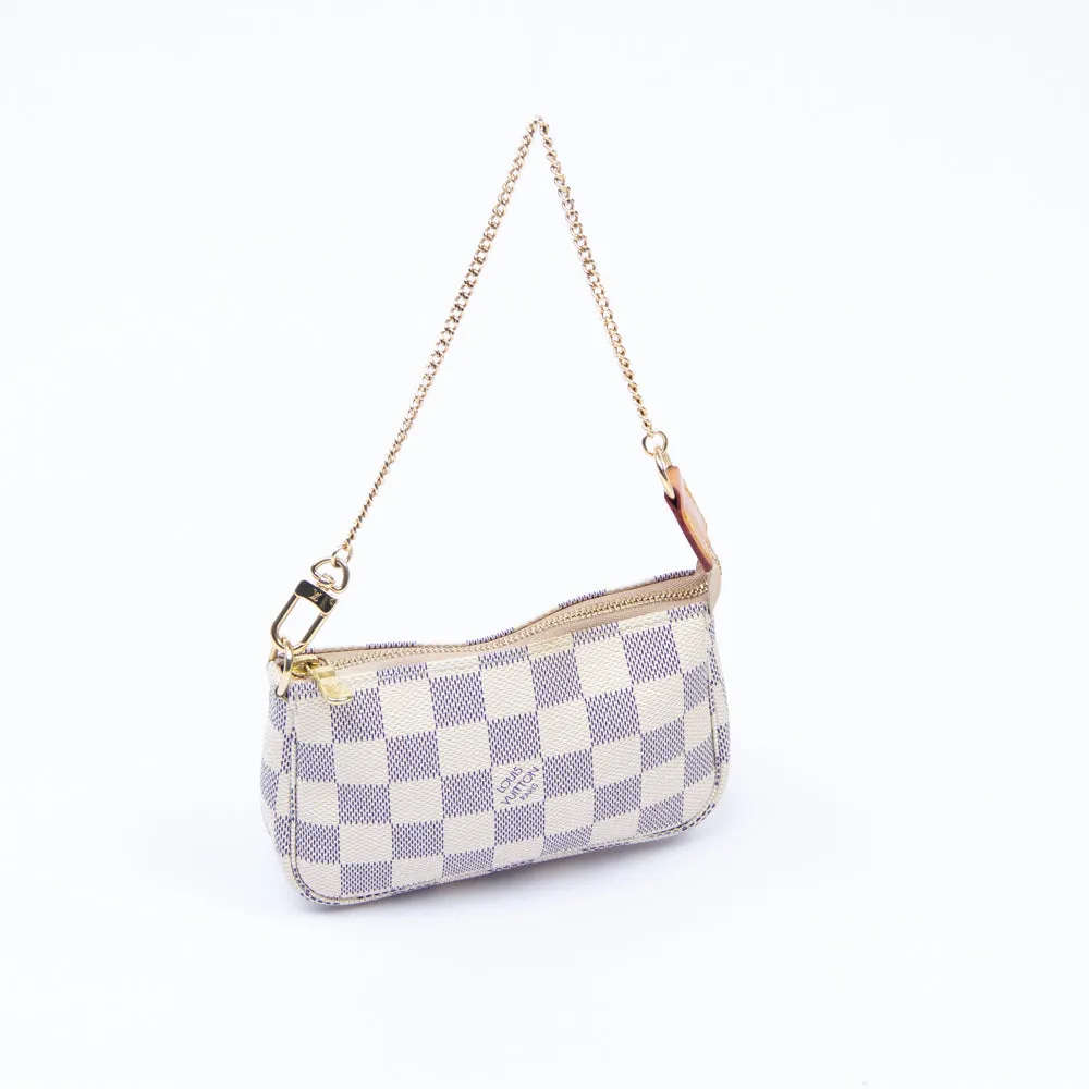 Damier Azur Pouch Handbag