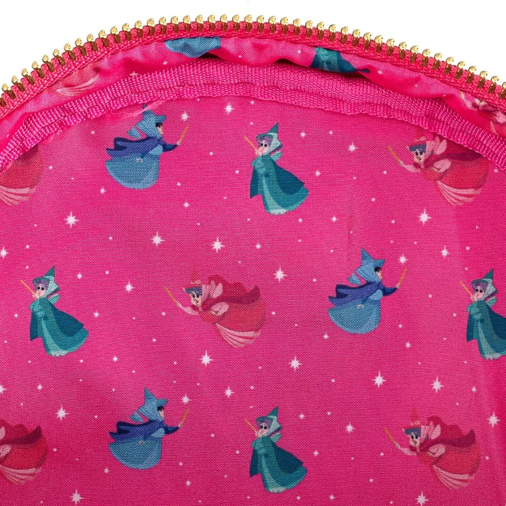Disney Sleeping Beauty Floral Fairy Godmothers Mini-Backpack