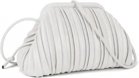 GLITZALL Clutch Purse and Dumpling Bag for Women,Designer Cloud Handbag and Ruched Bag with Detachable Shoulder Strap