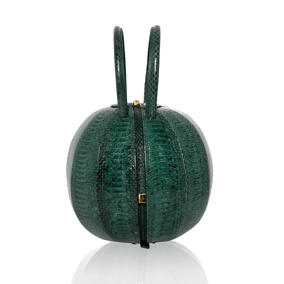 PILO Exotic Cipresso Python Handbag