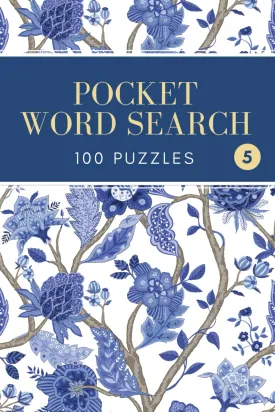 Pocket Word Search: 100 Puzzles - Compact and Travel Size 4x6 Inches, Volume 5 Paperback  February 25, 2024