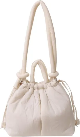 Puffer Convertible Backpack Purse for Women Fashion Crossbody Bag Multipurpose Casual Handbag