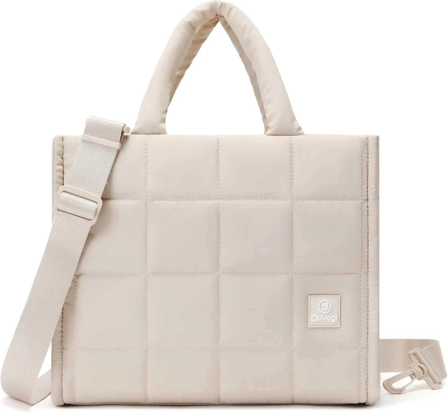 Quilted Crossbody Bags for Women - Small Tote Shoulder Puffer Weekender Overnight Handbag Organizer