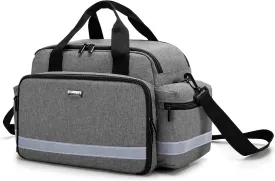 Trunab Home Health Nurse Bag Medical Bag Organizer with Handle and Shoulder Strap for Home Visit, Travel, Nursing Student