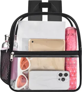 USPECLARE Clear Backpack for Stadium Approved 12612, Water proof Clear Bag for Stadium Events and Concert Work Sport Event