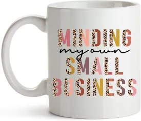 YouNique Designs Boss Lady Mug for Women, 11 Ounces, Cup for Female Boss, Boss Babe Coffee Mug for Women, Boss Birthday Mug for Women (White)